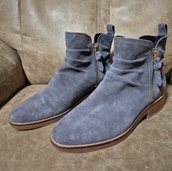 Cole Haan Suede Booties Women's SZ 8 - Picture 1 of 8